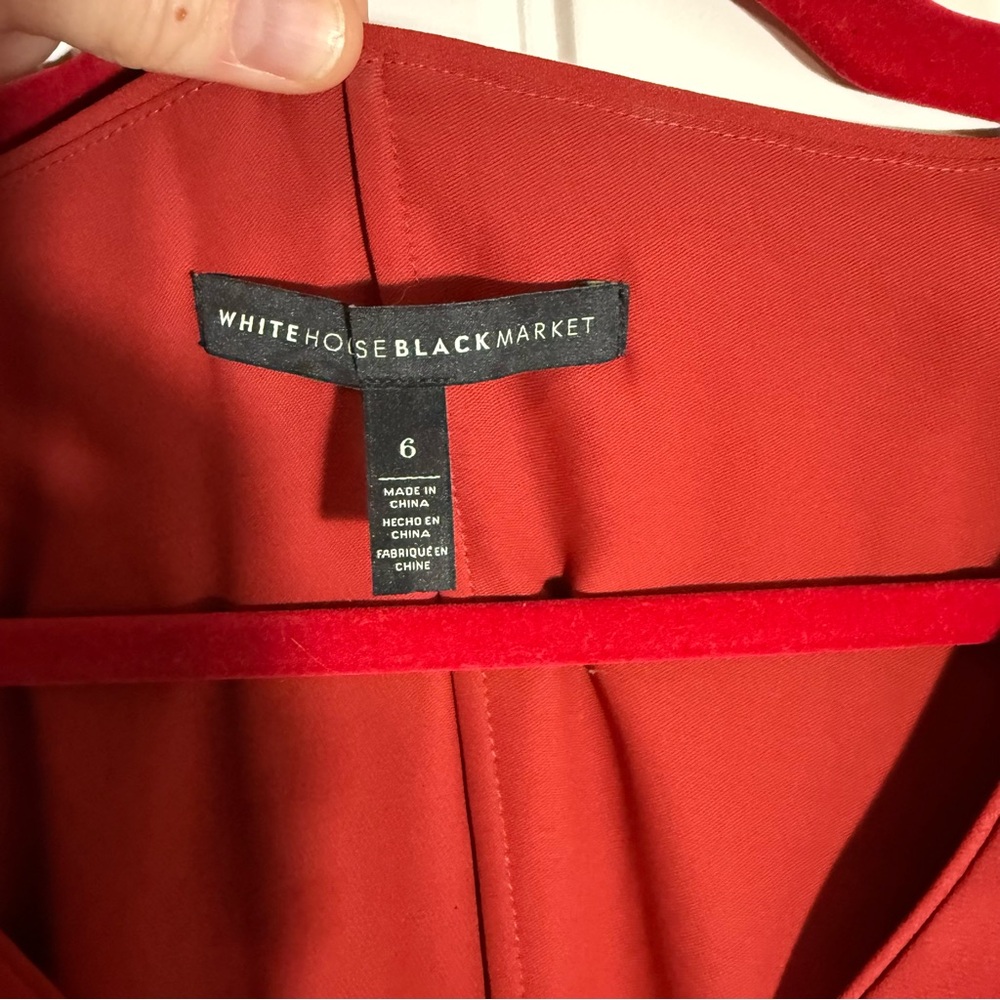 WHBM Hi Low Cold Shoulder Dress - Picture 2 of 7